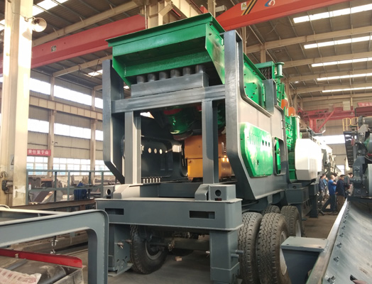 移動式建筑垃圾破碎機發(fā)往北京通州