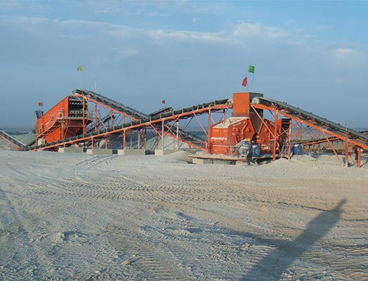 甘肅石料生產(chǎn)線使用現(xiàn)場