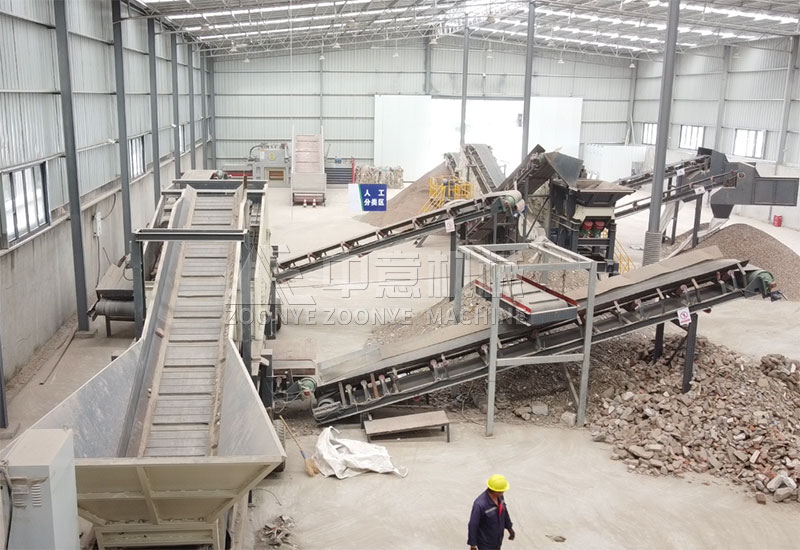 建筑裝修垃圾處理生產線