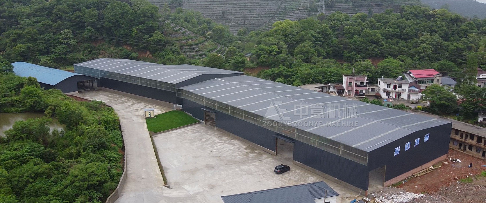 江西九江建筑裝修垃圾資源化利用項目現(xiàn)場