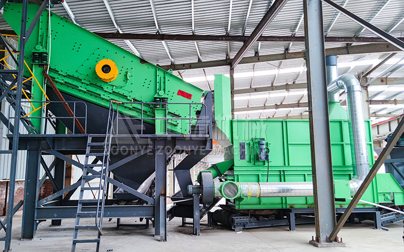 棒條弛張篩+綜合風(fēng)選機 棒條弛張篩+綜合風(fēng)選機