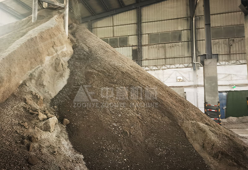 處理后的物料-渣土 處理后的物料-渣土