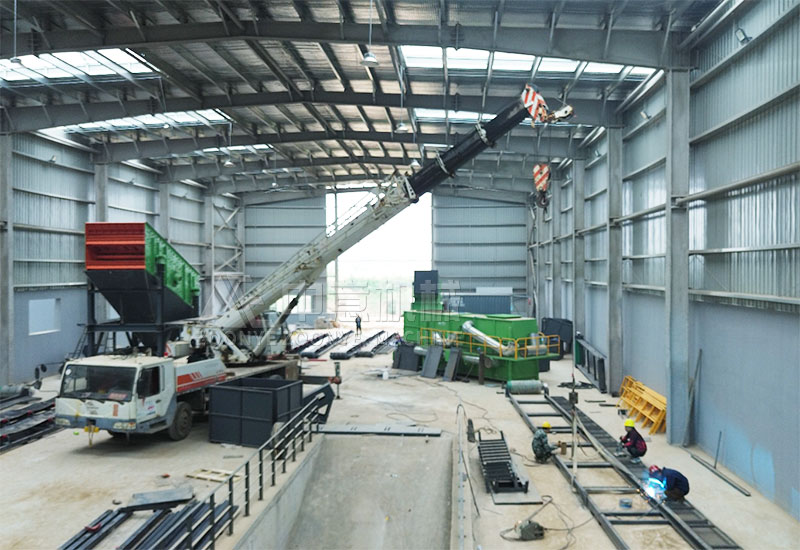 建筑垃圾處理安裝現(xiàn)場 建筑垃圾處理安裝現(xiàn)場