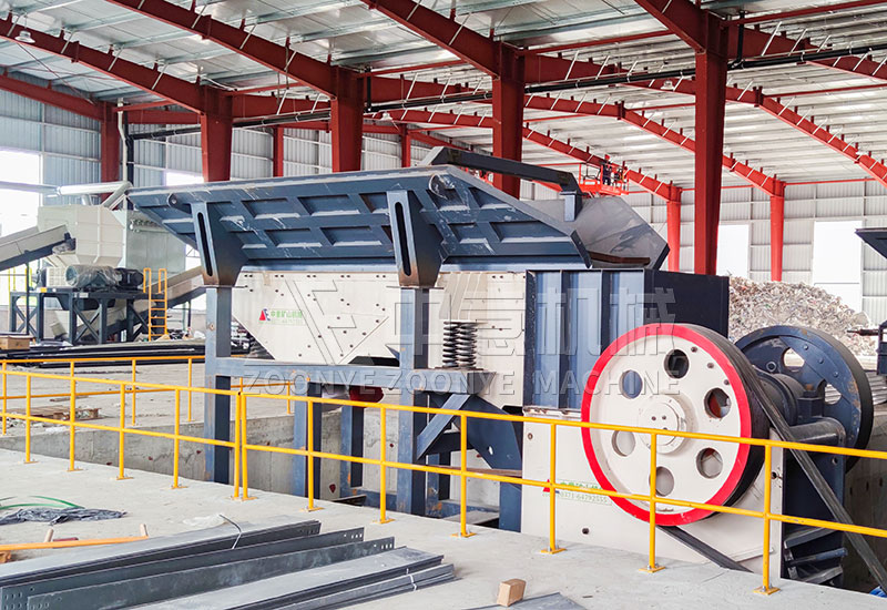 振動給料機(jī)+顎式破碎機(jī) 振動給料機(jī)+顎式破碎機(jī)