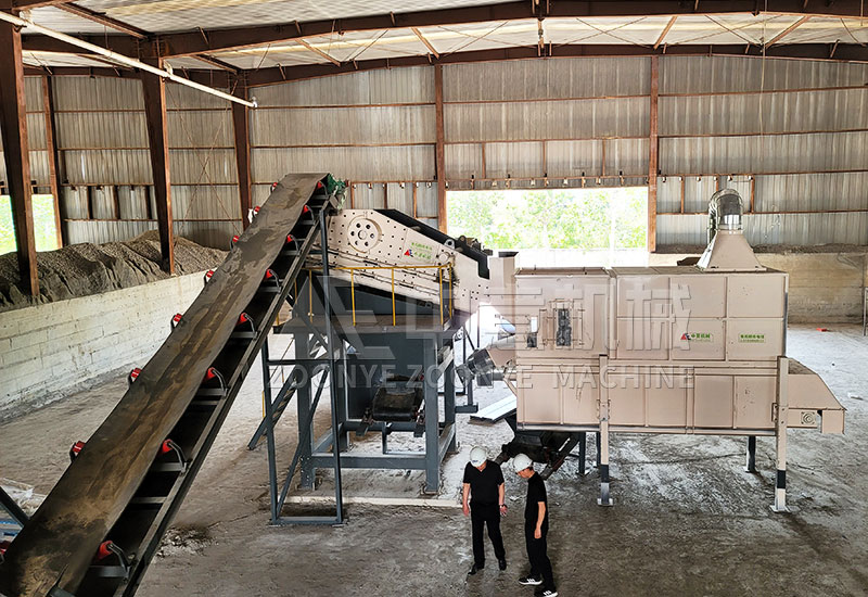 弛張篩+綜合風(fēng)選機(jī)