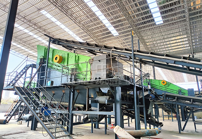 雙層弛張篩+單層弛張篩 雙層弛張篩+單層弛張篩