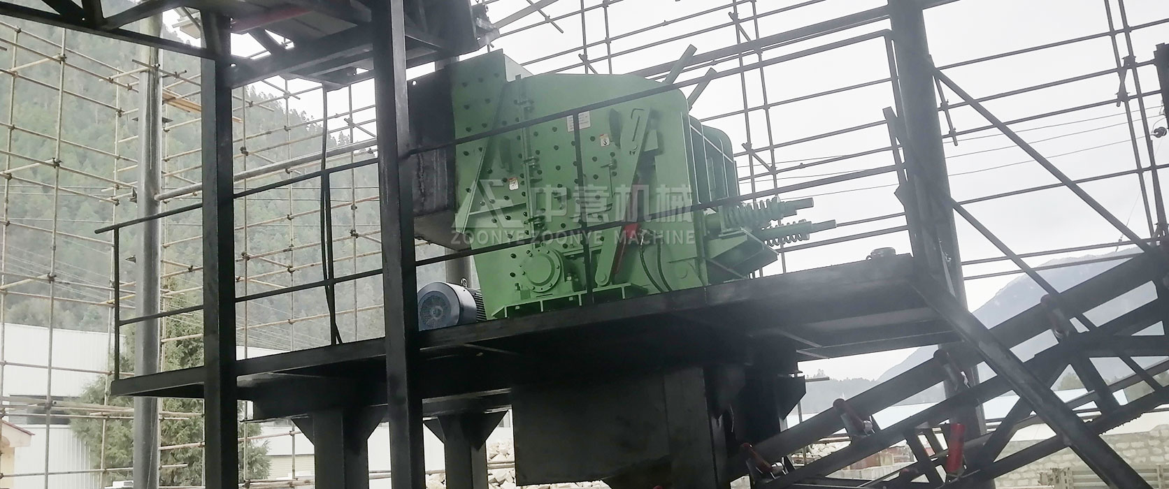 西藏建筑裝修垃圾處理現(xiàn)場安裝工作順利完成